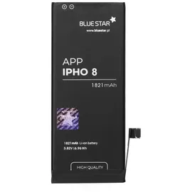 Bluestar Akku Ersatz kompatibel mit iPhone 8 1821 mAh 3,82V Austausch Batterie Handy Accu APN 616-00357