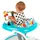 Baby Einstein - Lauflernhilfe SKY EXPLORERS WALKER 3xAA - Weiß/Blau