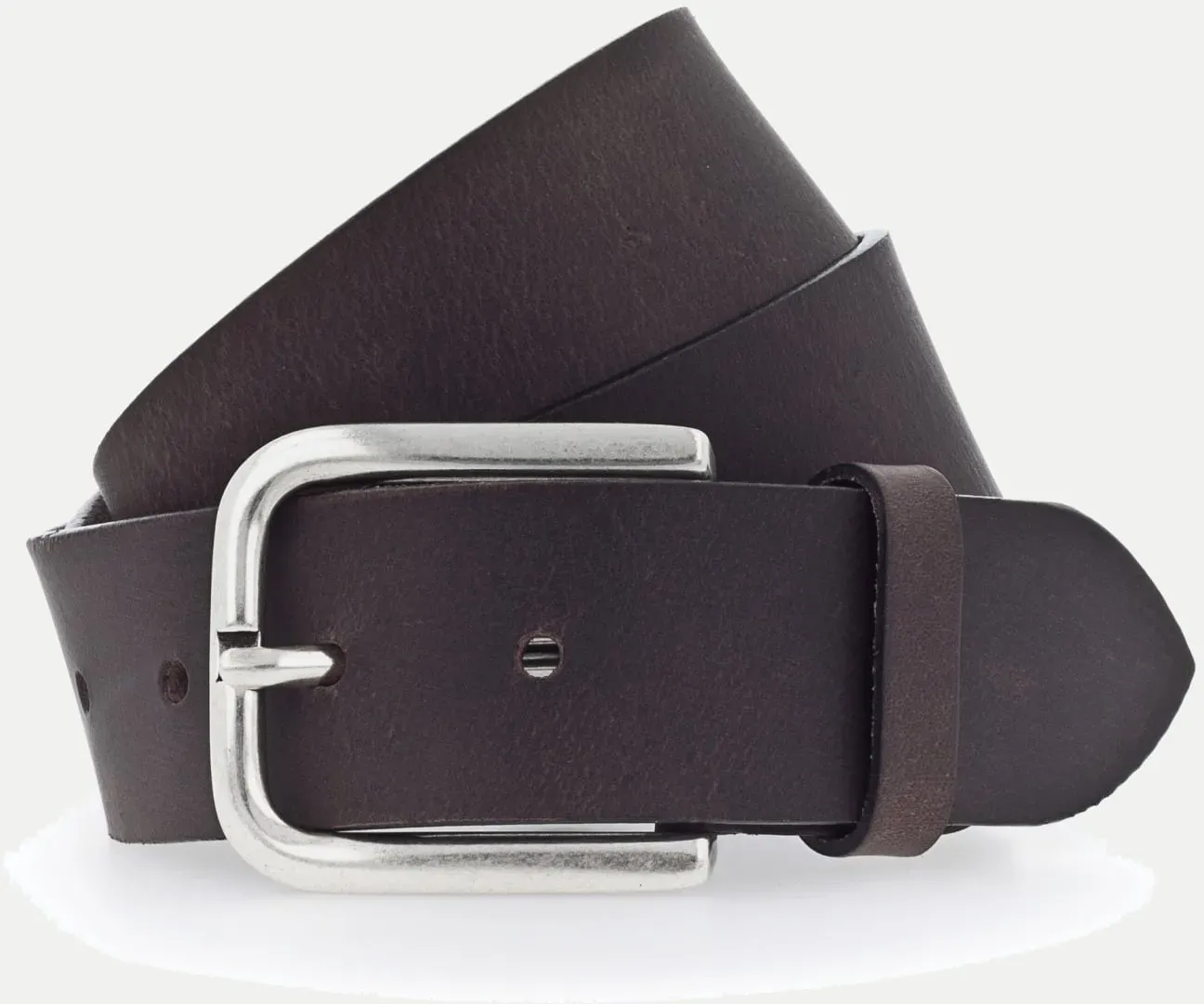 Gürtel aus Leder Braun 95