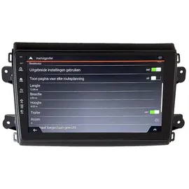 berggps FD-9000-F8 9" Navi für FIAT Ducato Wohnmobile (ab 2021) – Camper Navigation, DAB+ Radio, CarPlay & Android Auto, Stellplatz-Apps, Europa-Karten