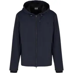 EA7 für Herren. 7M000286_AF12953 Technische Jacke in modernem marineblauem Design (XXL), Lässig, Sportlich, Multisport, Polyester