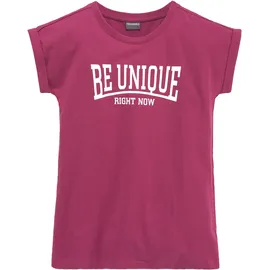 Kidsworld T-Shirt in bordeaux - Gr.: 140/146