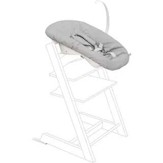 Tripp Trapp Newborn Set, Grey – Verwandle den Tripp Trapp Stuhl in einen Babysitz für Neugeborene bis zu 9 kg – Gemütlich, sicher & einfach zu verwenden – Kompatibel mit Modellen nach Mai 2003