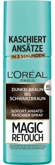 L’Oréal Paris Collection Magic Retouch Ansatz-Kaschierspray Dunkelbraun - Schwarz