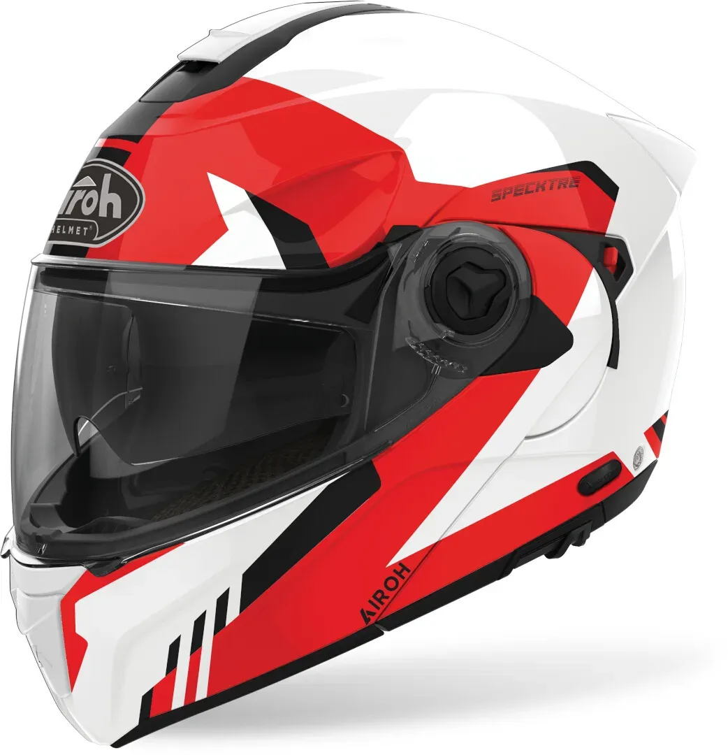 Airoh Specktre Clever Klapphelm, rot, Größe XS für Männer