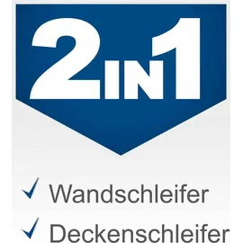 SCHEPPACH Wand Deckenschleifer DS930 Trockenbauschleifer Langhalsschleifer Set