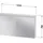 Duravit Universal 121 cm Licht & Spiegel weiß
