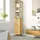 kleankin Badezimmerschrank 34 x 173 x 30 cm Beige