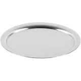 APS Tablett KAFFEEHAUS silber oval 26,5 x 19,5 cm