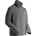 Pullover mit kurzum Zipper Microfleecejacke S anthrazit