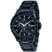 Maserati Herrenuhr, Chronograph, Analog, Kollektion Blue Edition R8873640023