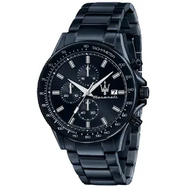 Maserati Herrenuhr, Chronograph, Analog, Kollektion Blue Edition R8873640023