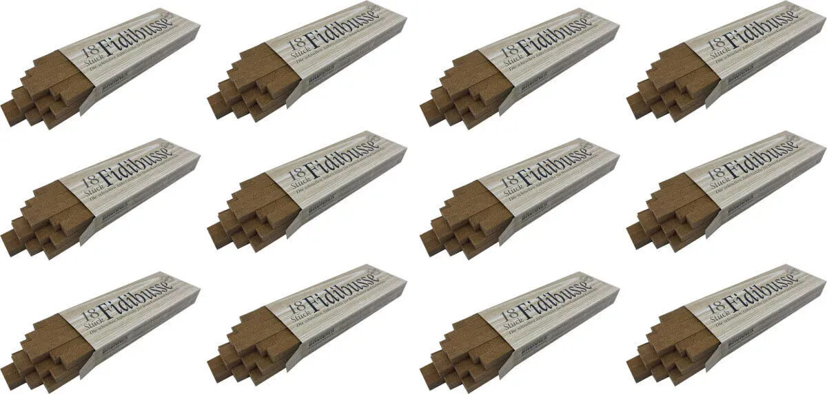 12x Brunner Fidibusse Packung ~ 216 Anzünder