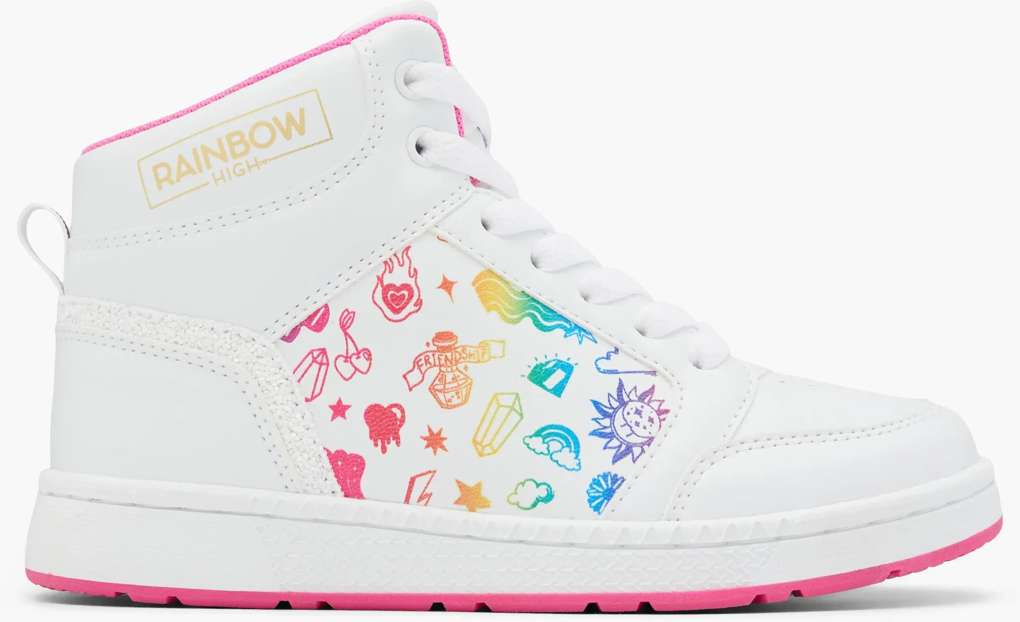 Rainbow High  Hoher Sneaker Weiß, Kinder, Größe: 34 - Rainbow High  Hoher Sneaker Weiß, Kinder, Größe: 34 - woman - Weiss
