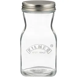 KILNER Saftflasche Saucenflasche aus Glas mit Schraubverschluss 0,5 Liter