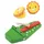 Fisher-Price Holz-Musikinstrumente 5 Teile grün