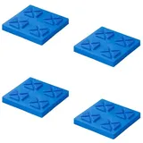 mobilibrico Stützplatten 21 x 21 x 3,3 cm 4 Stück