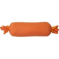 Nackenrollenbezug Nackenrollenbezug, Estella (1 Stück), Mako-Feinjersey Uni orange