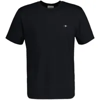 GANT Reg Shield Kurzarm-T-Shirt Black L