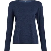 Mc Kinley McKINLEY Longsleeve Da.-Langarmshirt Hunu LS W MELANGE/NAVY