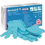 KCL Einweghandschuhe Dermatril P 743 Größe 9 blau Nitril EN 374, EN 455 Kategorie III
