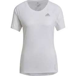 ADIDAS adidas Damen Runner T-Shirt, WHITE, L