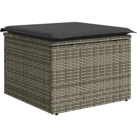 vidaXL Garten-Lounge-Set 9-tlg. grau