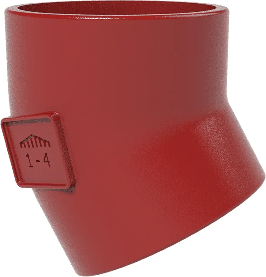 SML-Bogen DN 200, 30 Grad