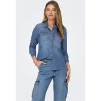 Only Jeansbluse ONLALEXA Blau XS