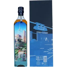 Johnnie Walker Blue Label Cities of the Future Berlin 2220 Blended Scotch 40% vol 0,7 l Geschenkbox