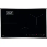 AEG Induktionskochfeld autark 70cm – Made in Germany – 4 Flex-Zonen mit Bridge (Kombination 2er Zonen) – Powerfunktion – SuperFlat Rahmen – Timer – Touch – kompatibel mit Haubenautomatik – TO74IB00UB