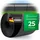 Novatool Sichtschutzstreifen 25 m anthrazit grau PVC 10 St.