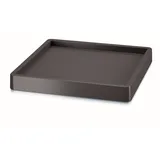 Prosperplast Pflanzenroller quadratisch 29,2 x 29,2 x 5,7 cm grau