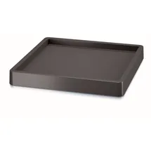 Prosperplast Pflanzenroller quadratisch 29,2 x 29,2 x 5,7 cm grau