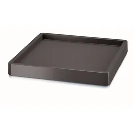 Prosperplast Pflanzenroller quadratisch 29,2 x 29,2 x 5,7 cm grau