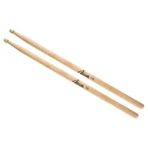 XDrum Schlagzeug Sticks 7A Wood Tip (tropfenförmiger Holzkopf, Länge: ca. 392 mm, 1 Paar)