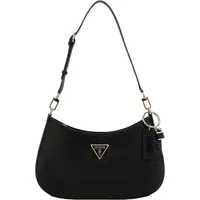 GUESS Schultertasche Noelle Top Zip Shoulder Bag ZG Umhängetaschen Schwarz