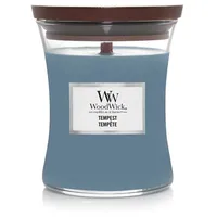 Woodwick Tempest Duftkerze 275 g blau