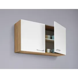 Respekta Levin Glaskeramik-Kochfeld links weiß