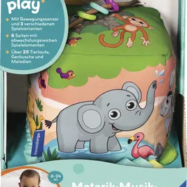 Ravensburger 4859 - play+ Motorik-Musik-Spiel-Würfel: Wilde Tiere