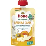 Holle Bio Banana Lama Pouchy Banane, Apfel, Mango & Aprikose 100 g