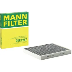 Filter Innenraumluft MANN-FILTER CUK 2757 für Opel Chevrolet Astra G CC