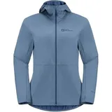 Jack Wolfskin Damen Feldberg Hoodie Jacke (Größe L, schwarz)