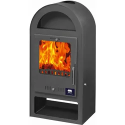 moeby24 Kamin Ofen Kaminofen Anthrazit 7,8 KW Klassik BimSchV2 EEK A