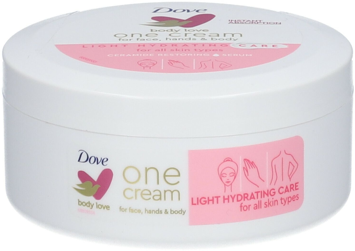 Dove Body Love One Cream Light Hydration 250 ml soins corporels