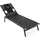 Costway Sonnenliege 63 x 98 x 163 cm Schwarz