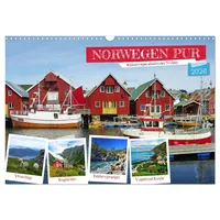 Calvendo Norwegen PUR (Wandkalender 2026 DIN A3 quer), CALVENDO