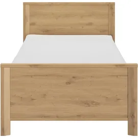 Gami Kinderbett Lugano 96 x 209 cm Eiche braun beige