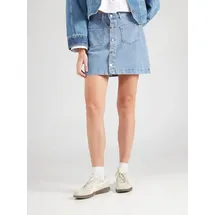 Only Jeansrock Damen Blau 40