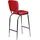 Möbel Boss Barhocker 40 x 110 x 38 cm Rot/Weiß